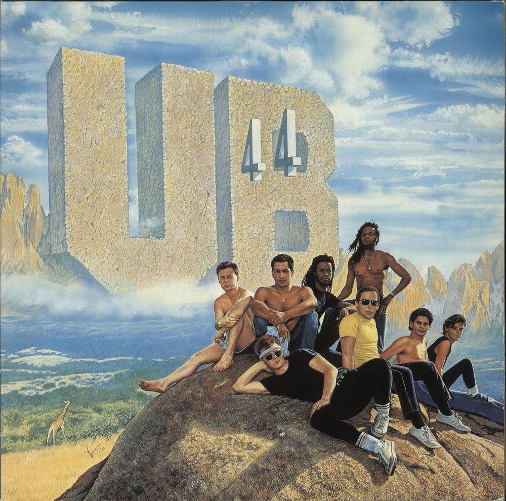 UB40 UB44 German vinyl LP album (LP record) 205039-320