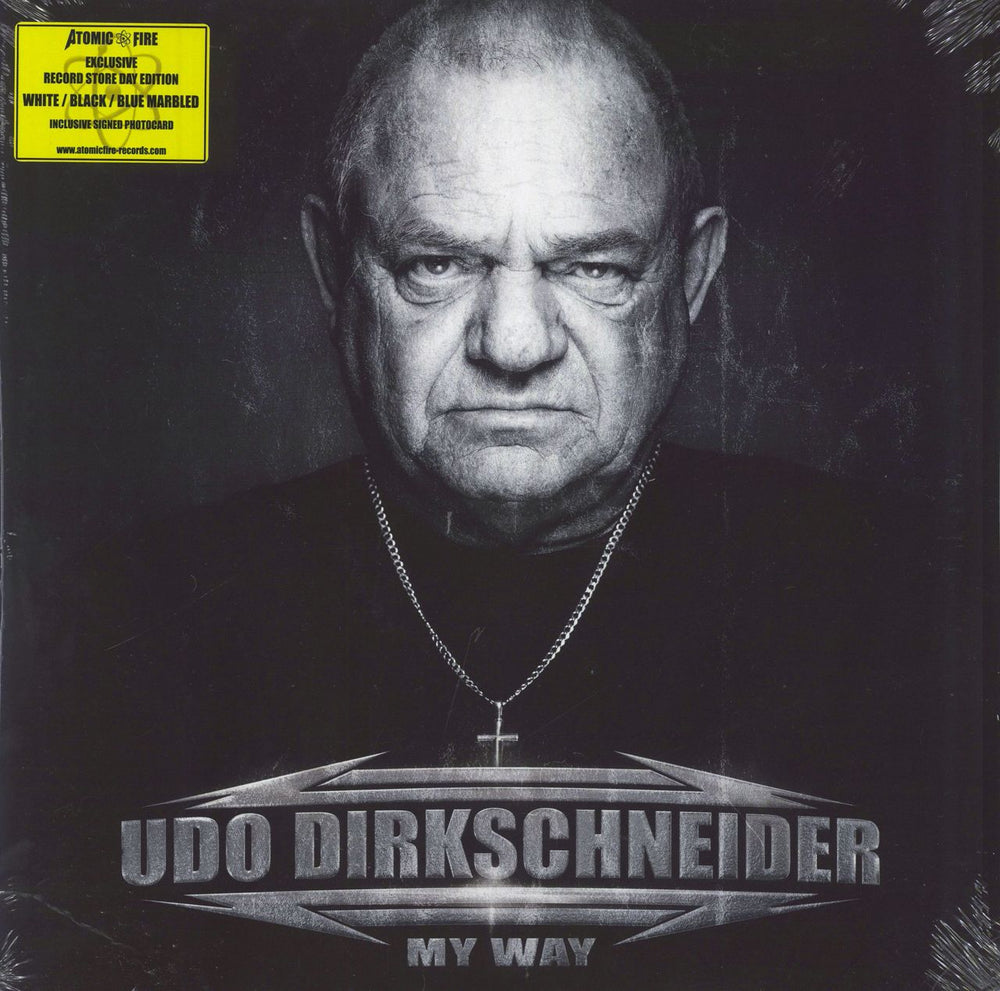 Udo My Way - RSD22 - White / Black / Blue Vinyl - Sealed German 2-LP vinyl record set (Double LP Album) AFR0039