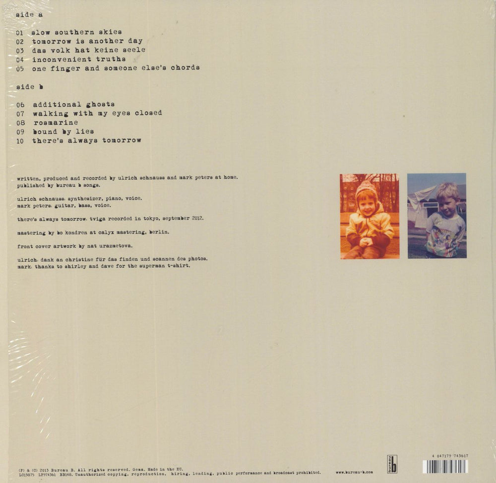 Ulrich Schnauss Tomorrow Is Another Day - Shrink + CD UK vinyl LP album (LP record) 4047179743617