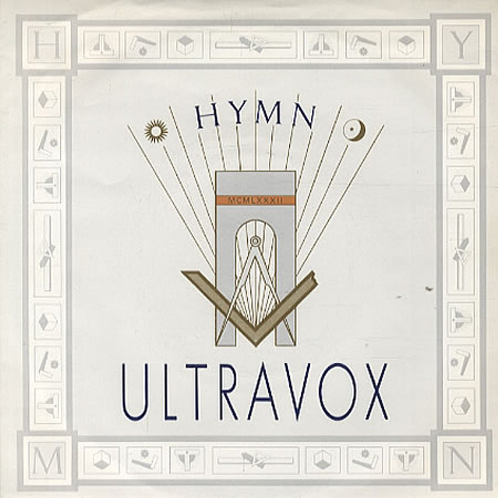 Ultravox Hymn - P/S UK 7" vinyl single (7 inch record / 45) CHS2657