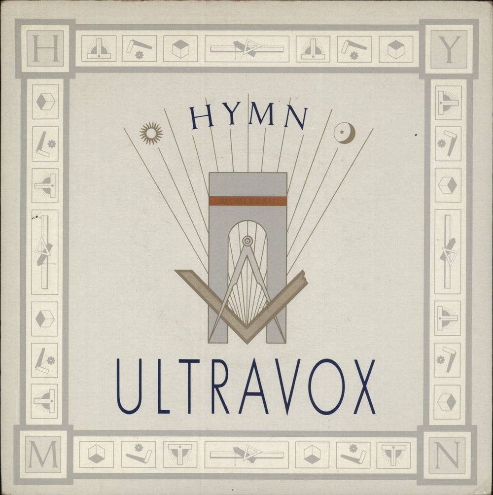Ultravox Hymn - P/S UK 7" vinyl single (7 inch record / 45) CHS2657