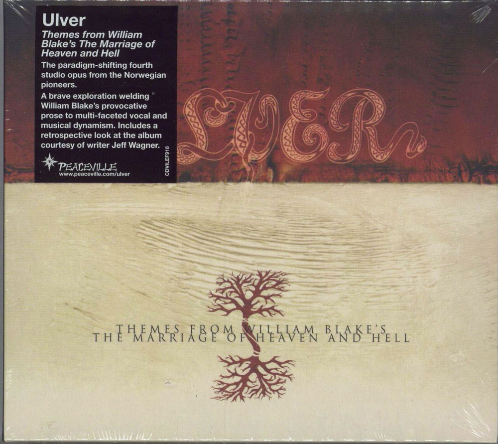 Ulver Themes From William Blake's The Marriage Of Heaven And Hell - Sealed UK 2 CD album set (Double CD) CDVILEF918