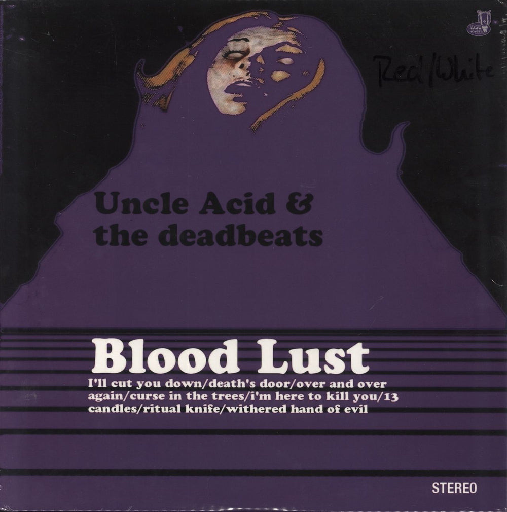 Uncle Acid & The Deadbeats Blood Lust UK vinyl LP album (LP record) RISELP139