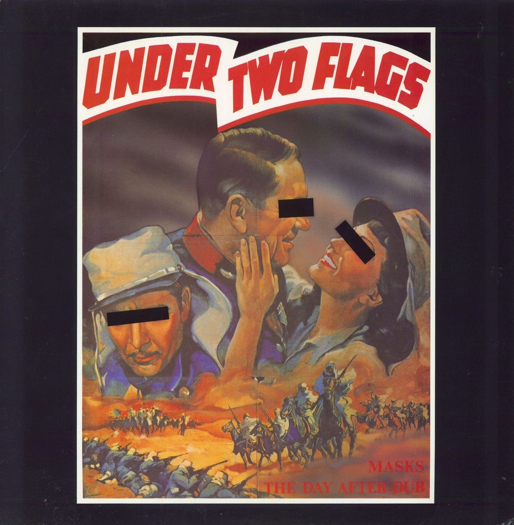 Under Two Flags Masks + Sleeve UK 12" vinyl single (12 inch record / Maxi-single) SIT32T