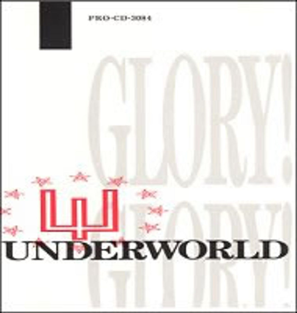 Underworld Glory! Glory! US Promo CD single (CD5 / 5") PRO-CD-3084