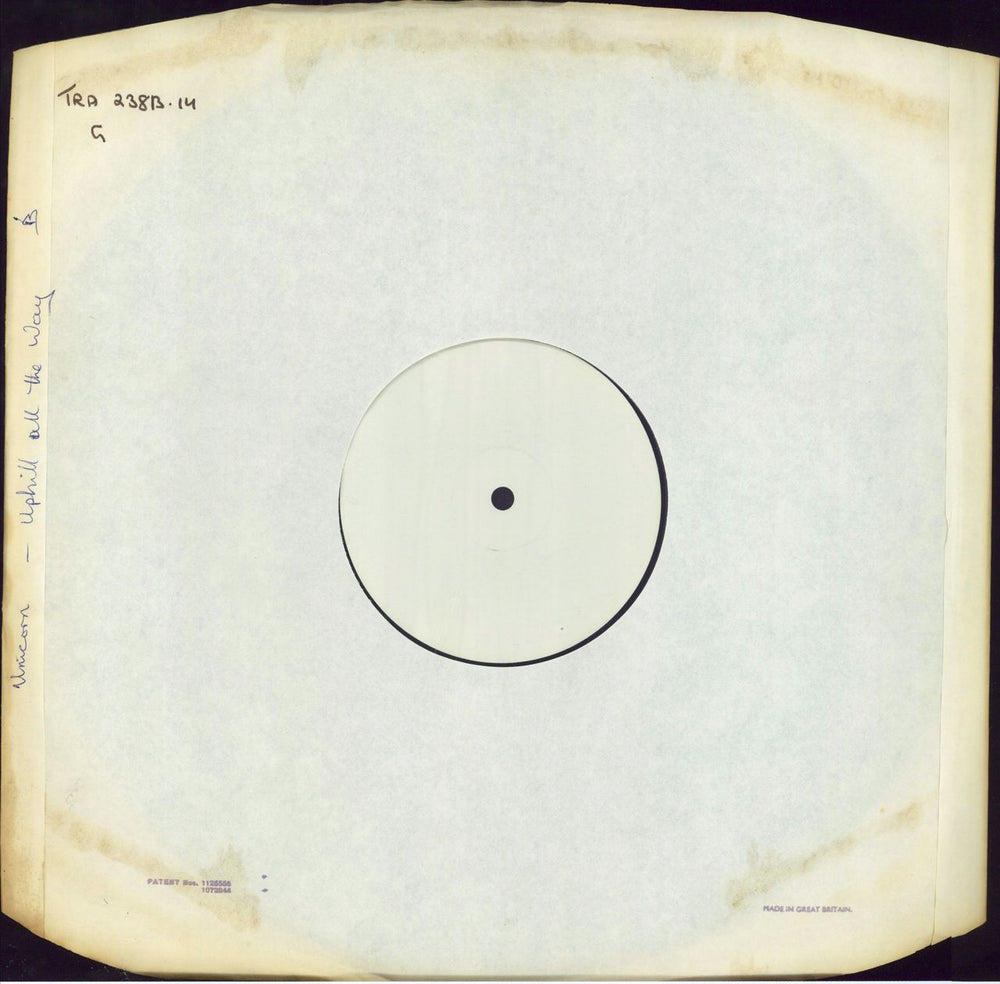 Unicorn Up Hill All The Way - 2 x LP Test Pressing UK vinyl LP album (LP record)