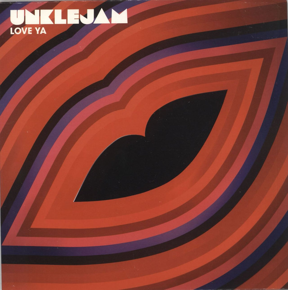 Unklejam Love Ya - Red Vinyl + Scratch Sticker UK 7" vinyl single (7 inch record / 45) VS1925