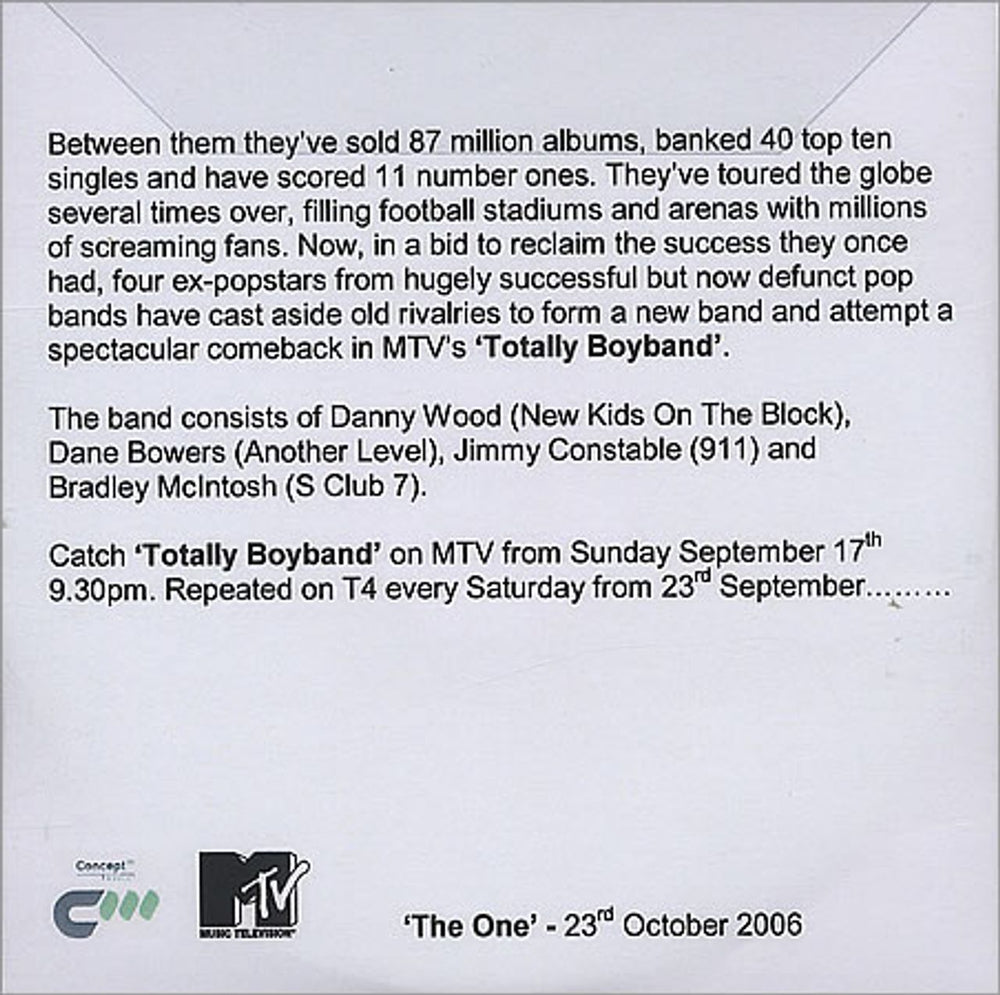 Upper Street The One UK Promo CD-R acetate CD-R ACETATE