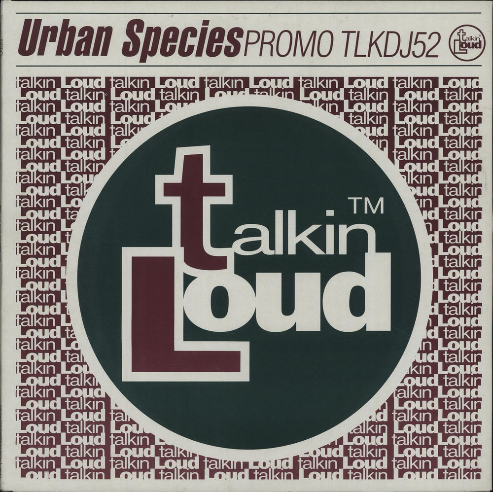 Urban Species The Experience UK Promo 12" vinyl single (12 inch record / Maxi-single) TLKDJ52