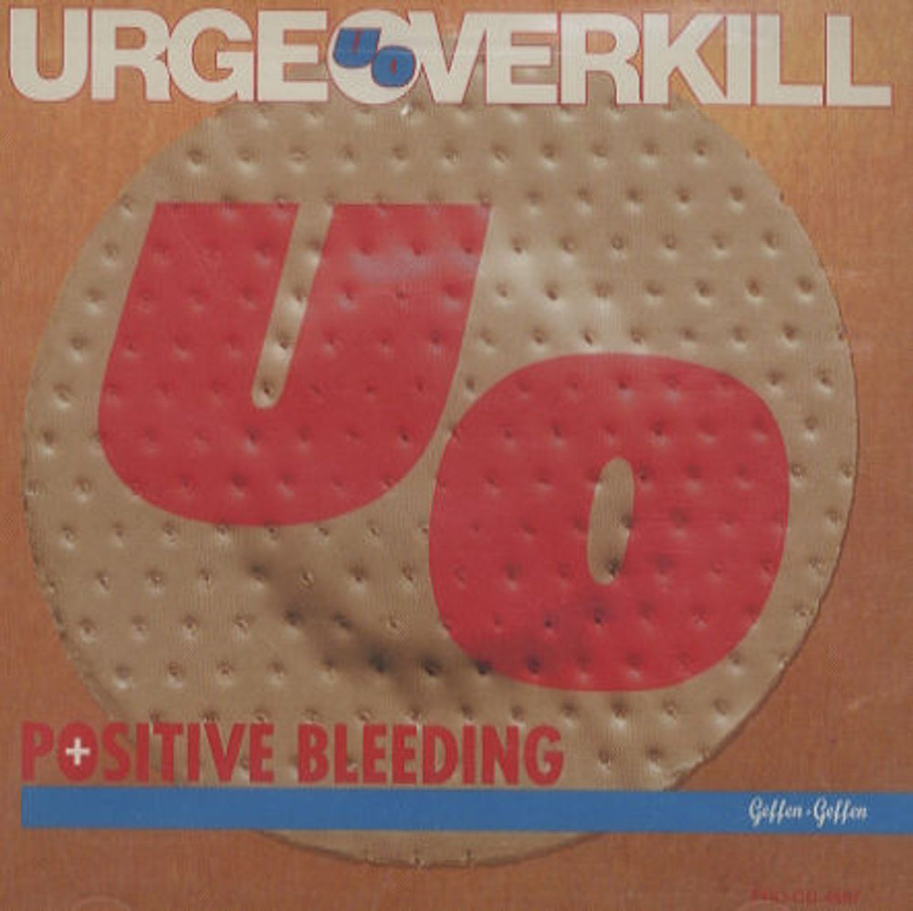 Urge Overkill Positive Bleeding US Promo CD single (CD5 / 5") PRO-CD-4567