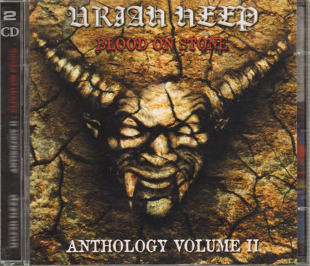 Uriah Heep Blood On Stone - Anthology Vol. 2 UK 2 CD album set (Double CD) URI2CBL642676