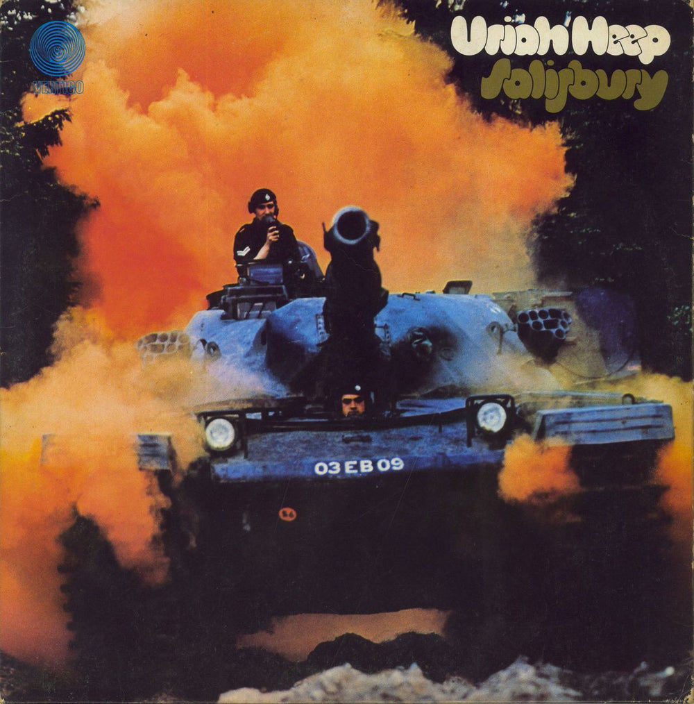 Uriah Heep Salisbury - 1st - VG UK vinyl LP album (LP record) 6360028