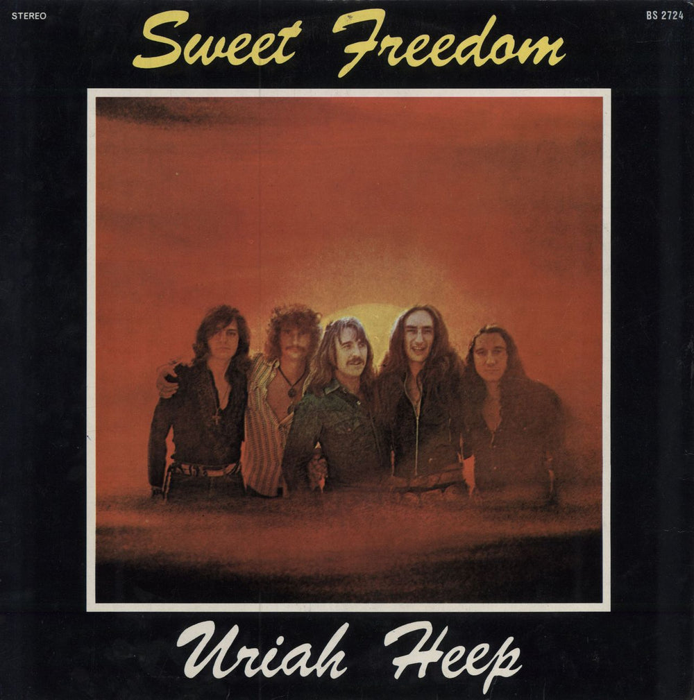 Uriah Heep Sweet Freedom Malaysia vinyl LP album (LP record) BS2724