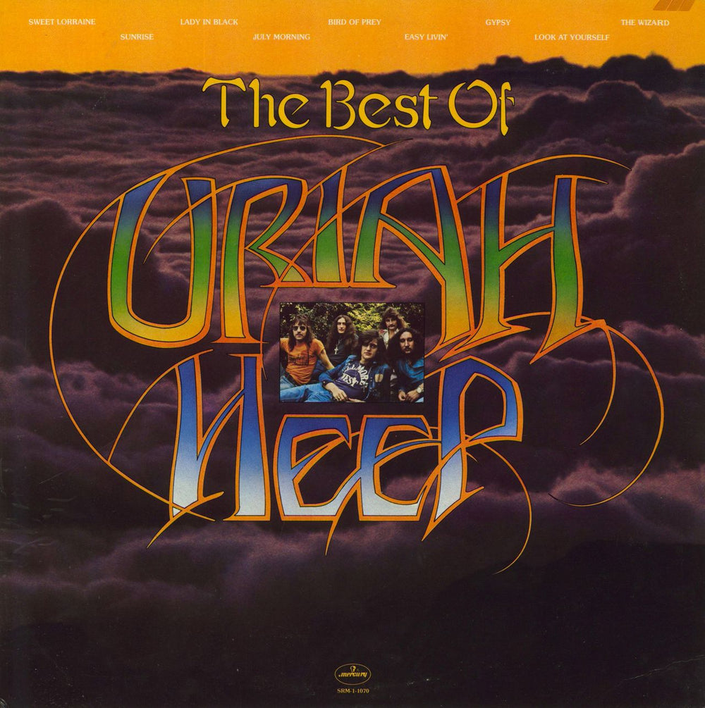 Uriah Heep The Best Of Uriah Heep US vinyl LP album (LP record) SRM-1-1070