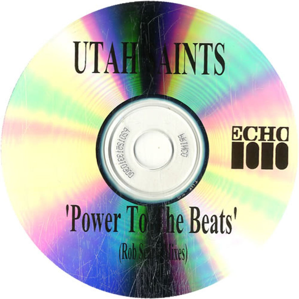 Utah Saints Power To The Beats UK Promo CD-R acetate UTACRPO172576