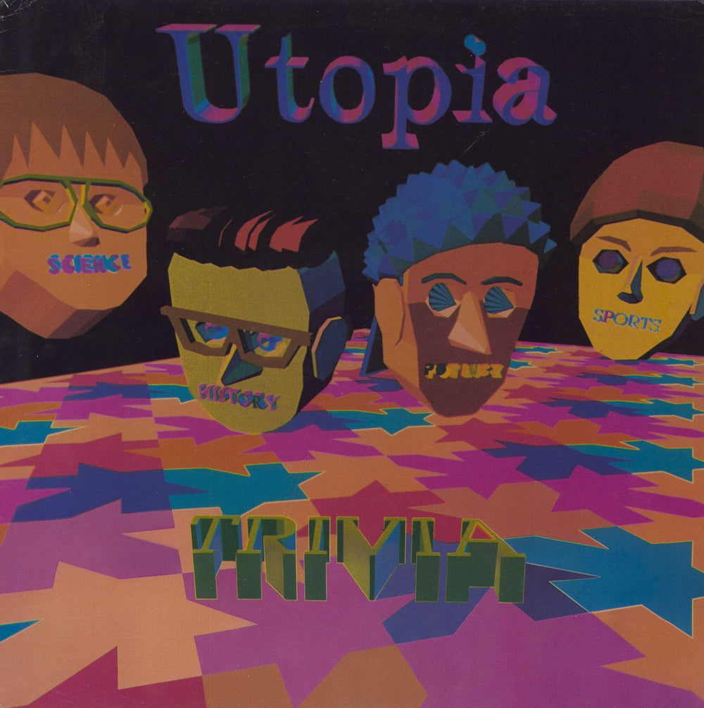 Utopia (US) Trivia Canadian vinyl LP album (LP record) PB6053