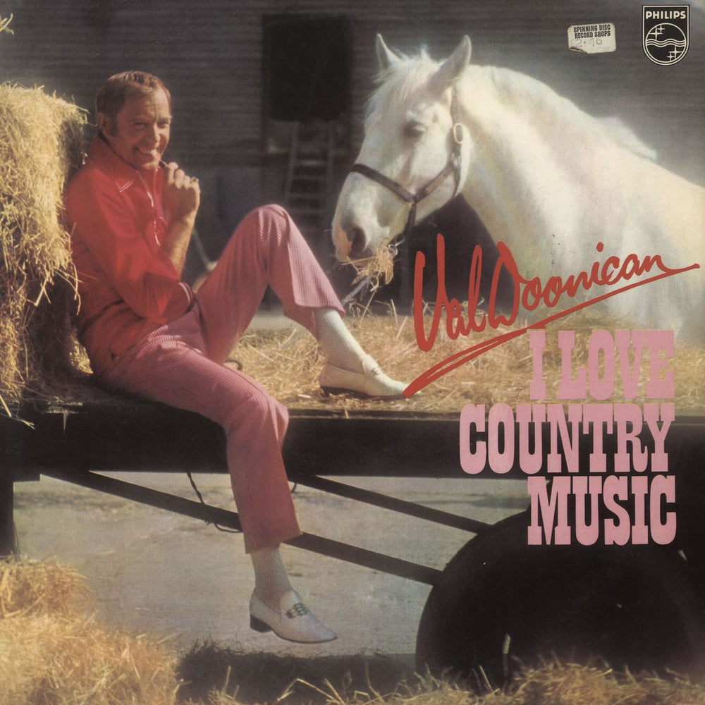 Val Doonican I Love Country Music UK vinyl LP album (LP record) 9299261