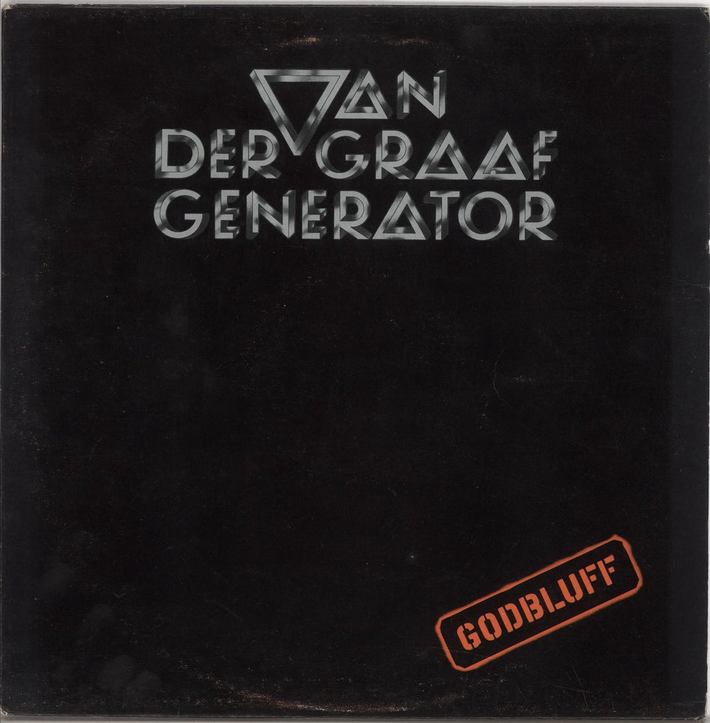 Van Der Graaf Generator Godbluff - EX UK vinyl LP album (LP record) CAS1109