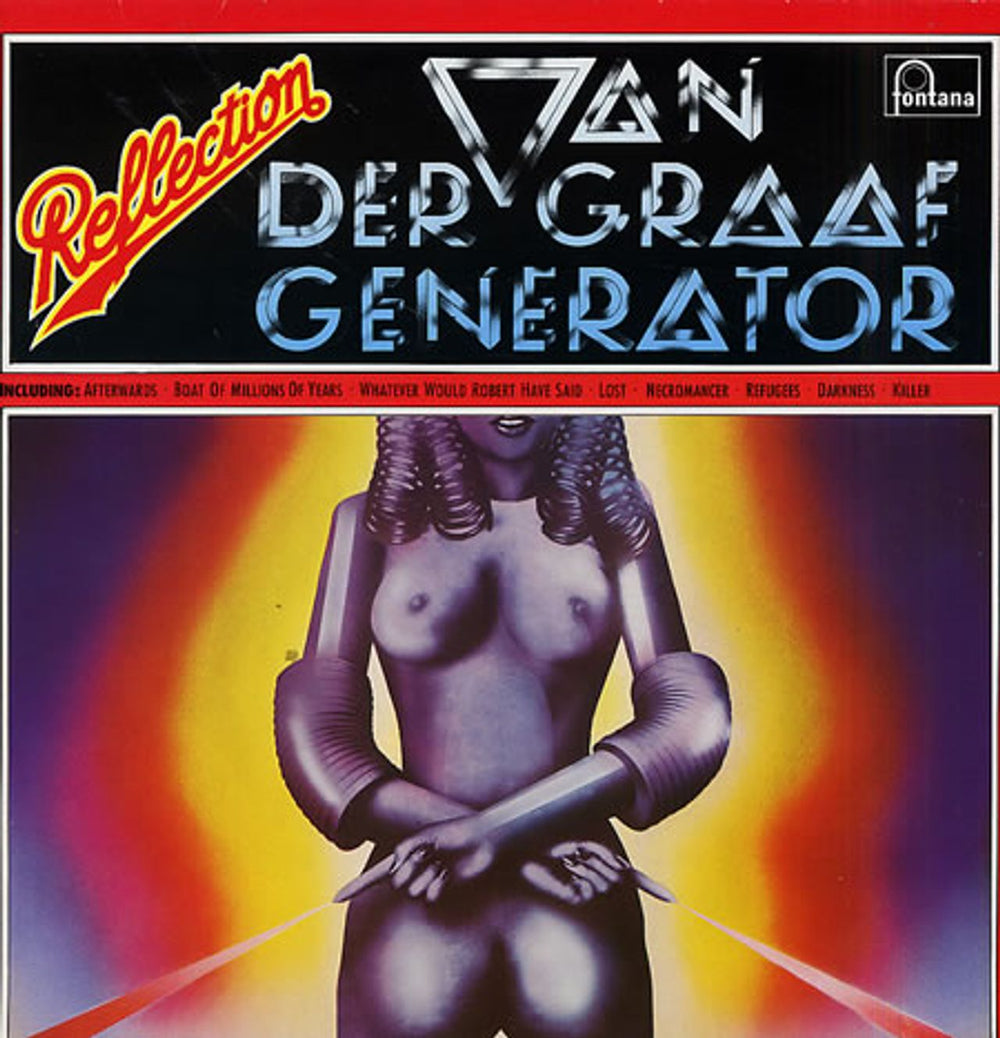 Van Der Graaf Generator Reflection German vinyl LP album (LP record) 9286002