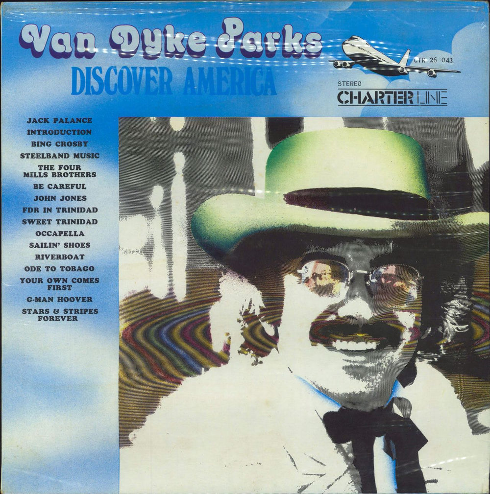 Van Dyke Parks Discover America - Sealed Italian vinyl LP album (LP record) CTR26043