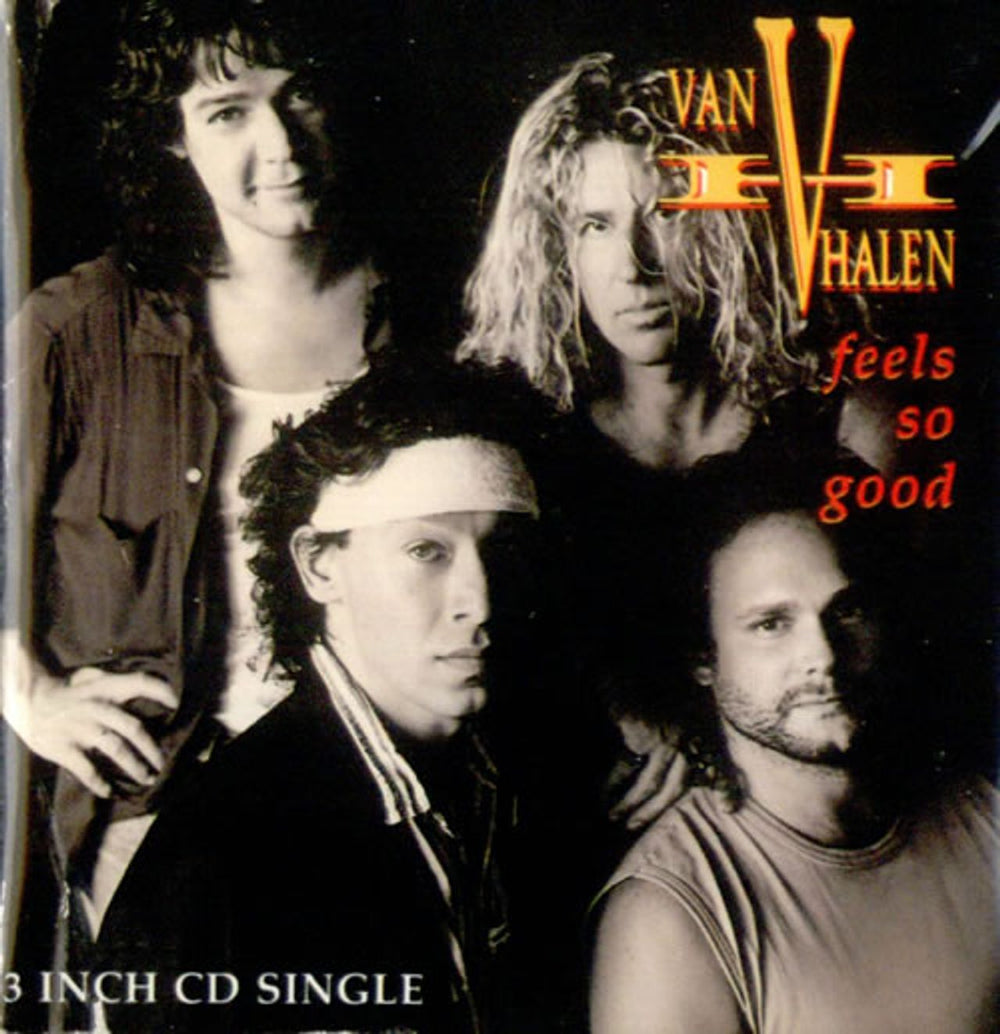 Van Halen Feels So Good German 3" CD single (CD3) W7565CD