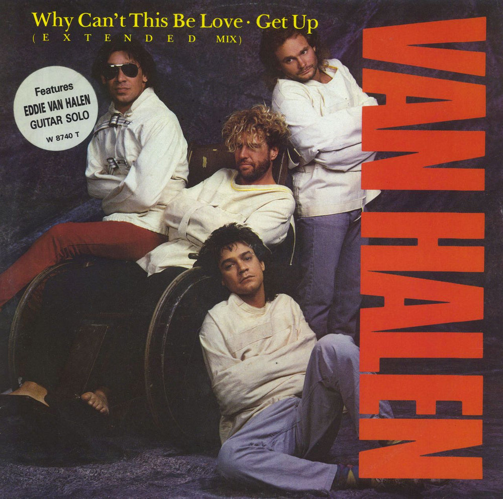 Van Halen Why Can't This Be Love UK 12" vinyl single (12 inch record / Maxi-single) W8740T