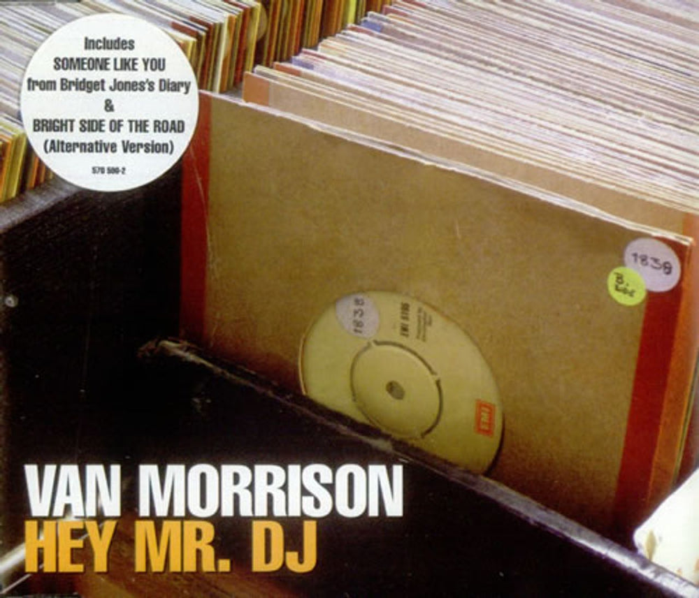 Van Morrison Hey Mr DJ UK CD single (CD5 / 5") 5705962