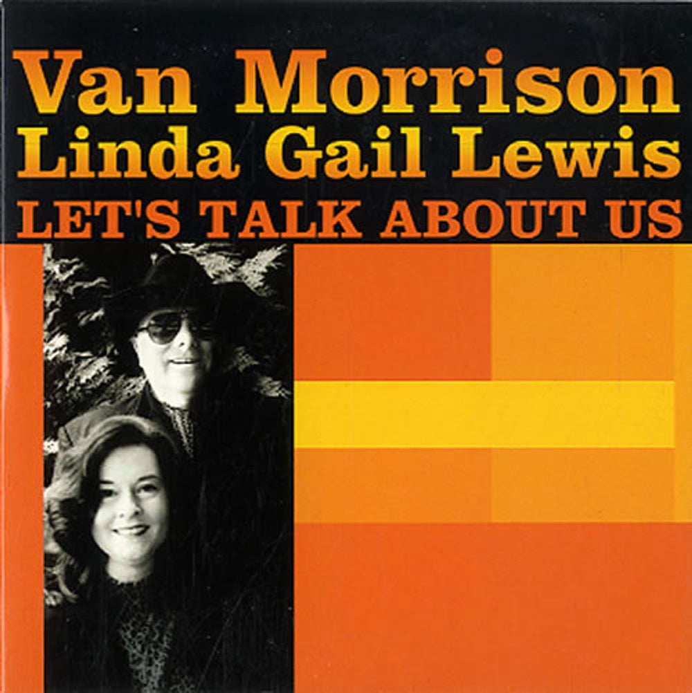 Van Morrison Let's Talk About Us UK Promo CD single (CD5 / 5") POBDDJ18