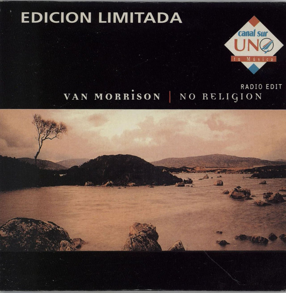 Van Morrison No Religion Spanish Promo CD single (CD5 / 5")