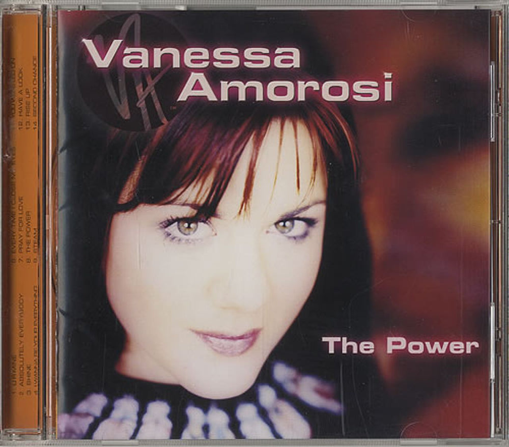 Vanessa Amorosi The Power Japanese Promo CD album (CDLP) UICO-2002