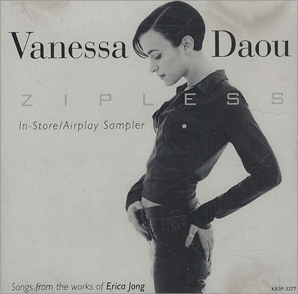 Vanessa Daou Zipless US Promo CD single (CD5 / 5") KR3P-3377