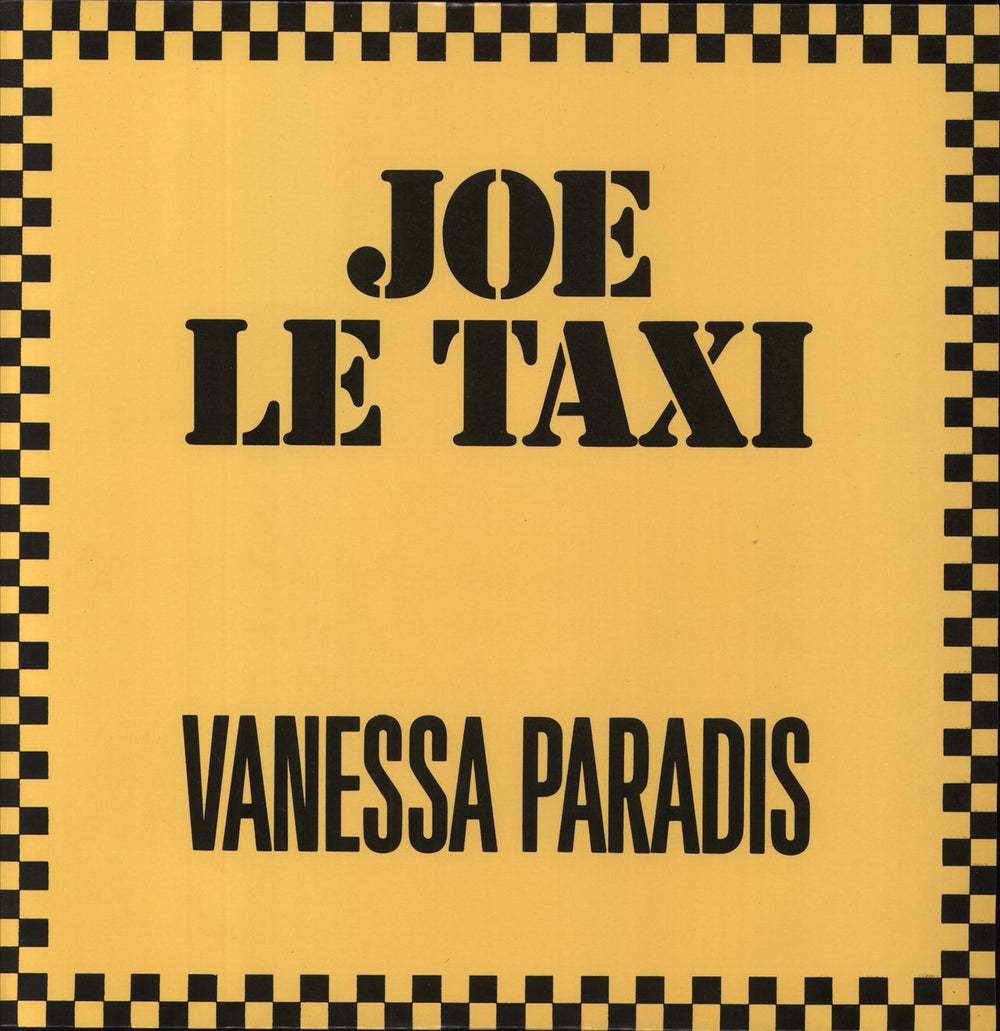 Vanessa Paradis Joe Le Taxi UK 12" vinyl single (12 inch record / Maxi-single) POSPX902