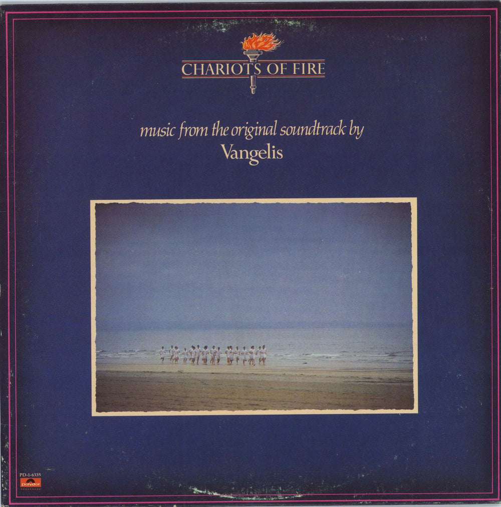 Vangelis Chariots Of Fire US vinyl LP album (LP record) PD-1-6335