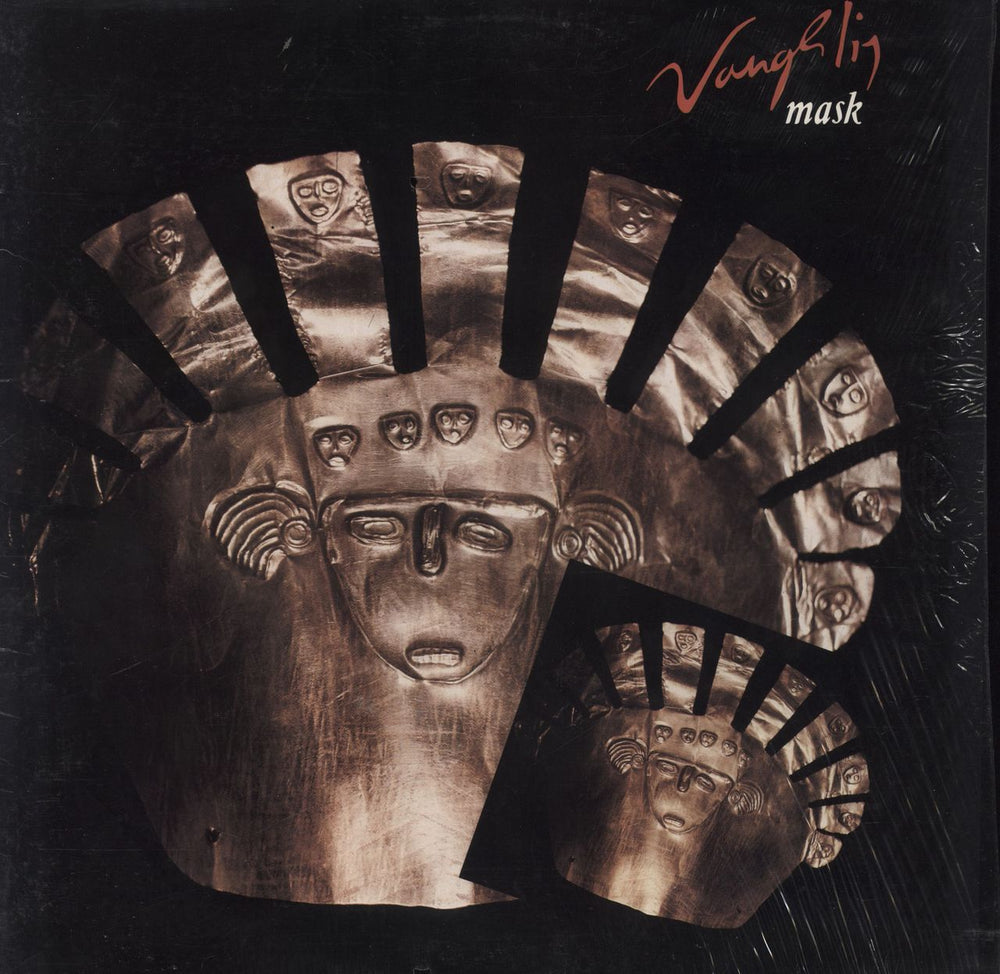 Vangelis Mask - shrink US vinyl LP album (LP record) 422-825245-1Y-1