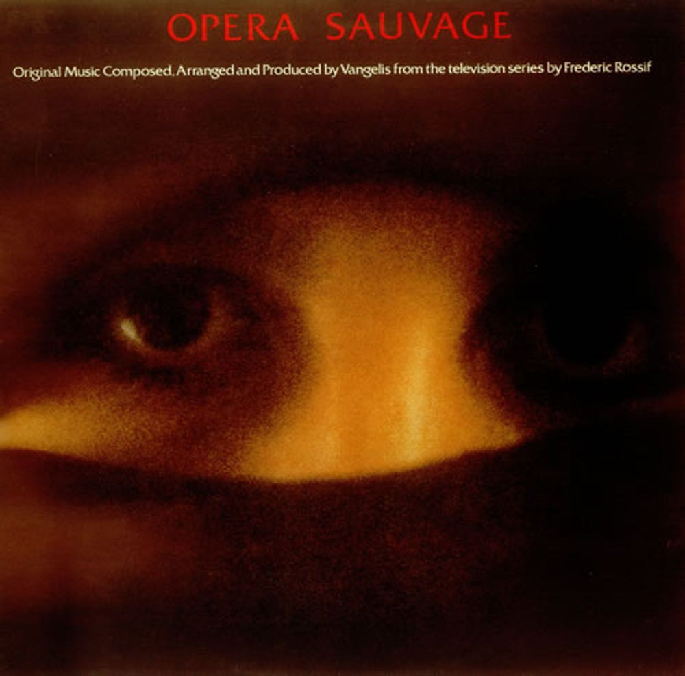 Vangelis Opera Sauvage UK vinyl LP album (LP record) 2490-161