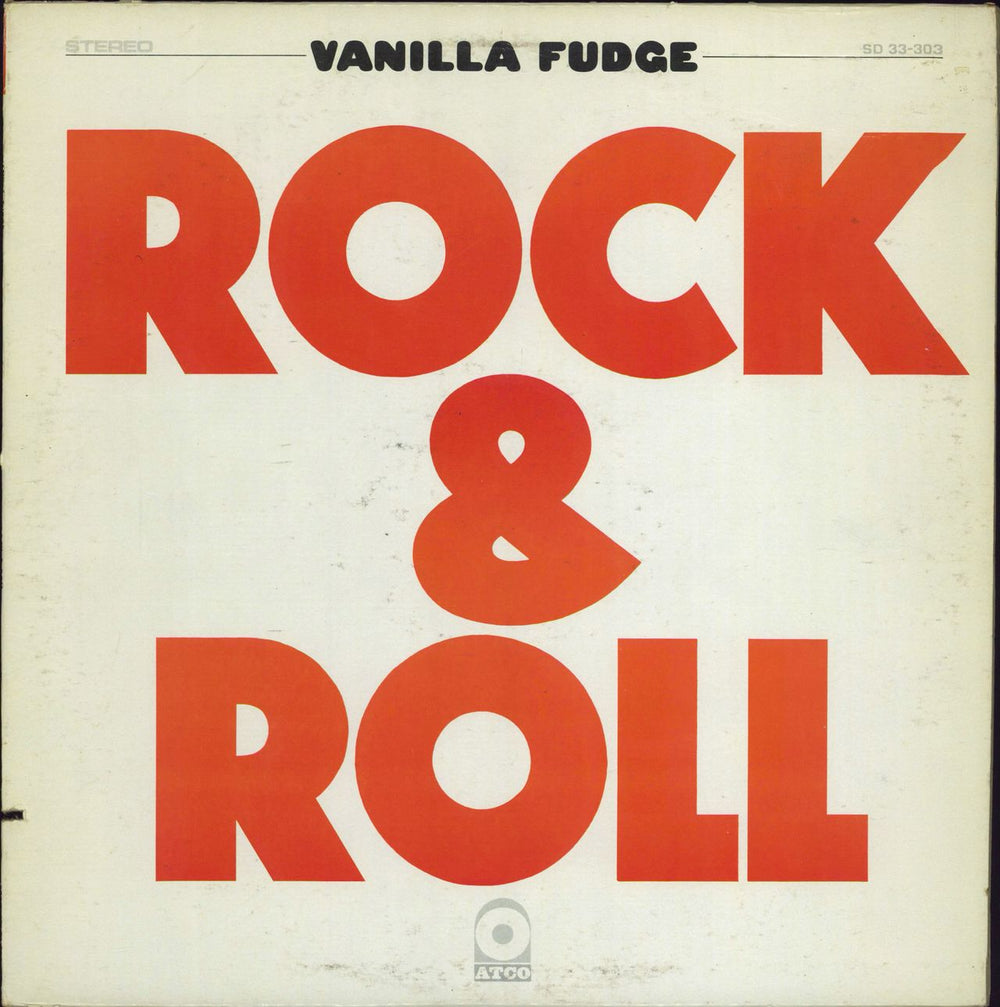 Vanilla Fudge Rock & Roll US vinyl LP album (LP record) SD33-303