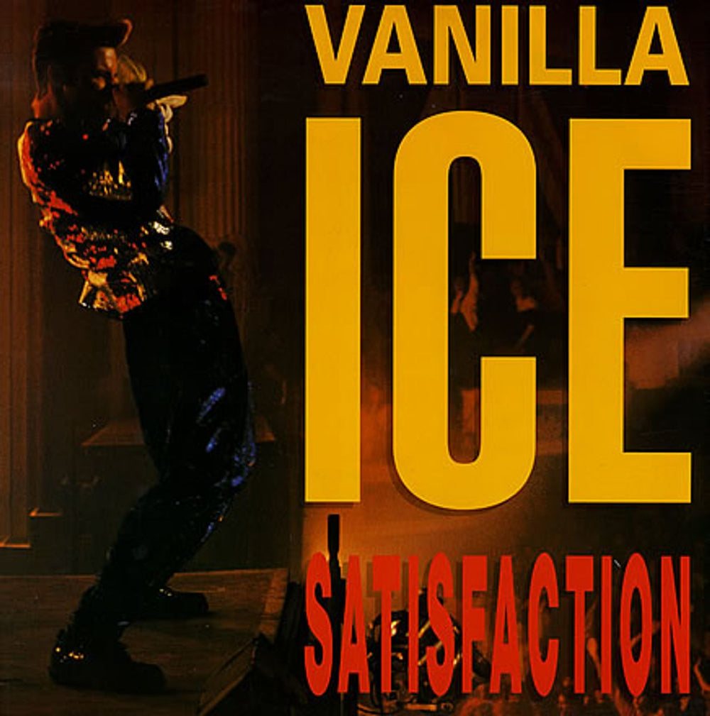 Vanilla Ice Satisfaction UK 12" vinyl single (12 inch record / Maxi-single) 12SBK29