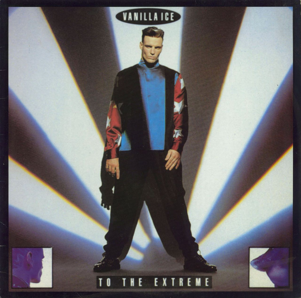 Vanilla Ice To The Extreme UK vinyl LP album (LP record) SBKLP9