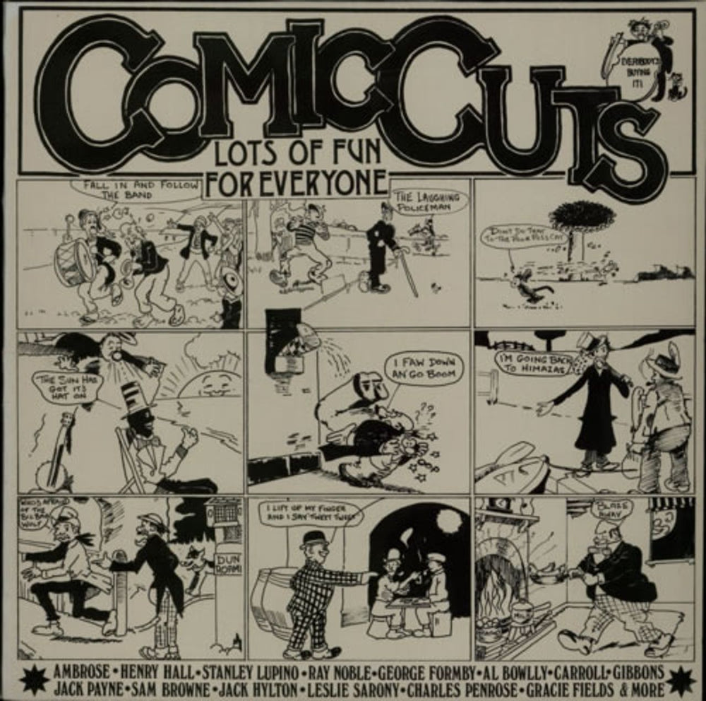 Various-20s & 30s Comic Cuts UK vinyl LP album (LP record) OLD2