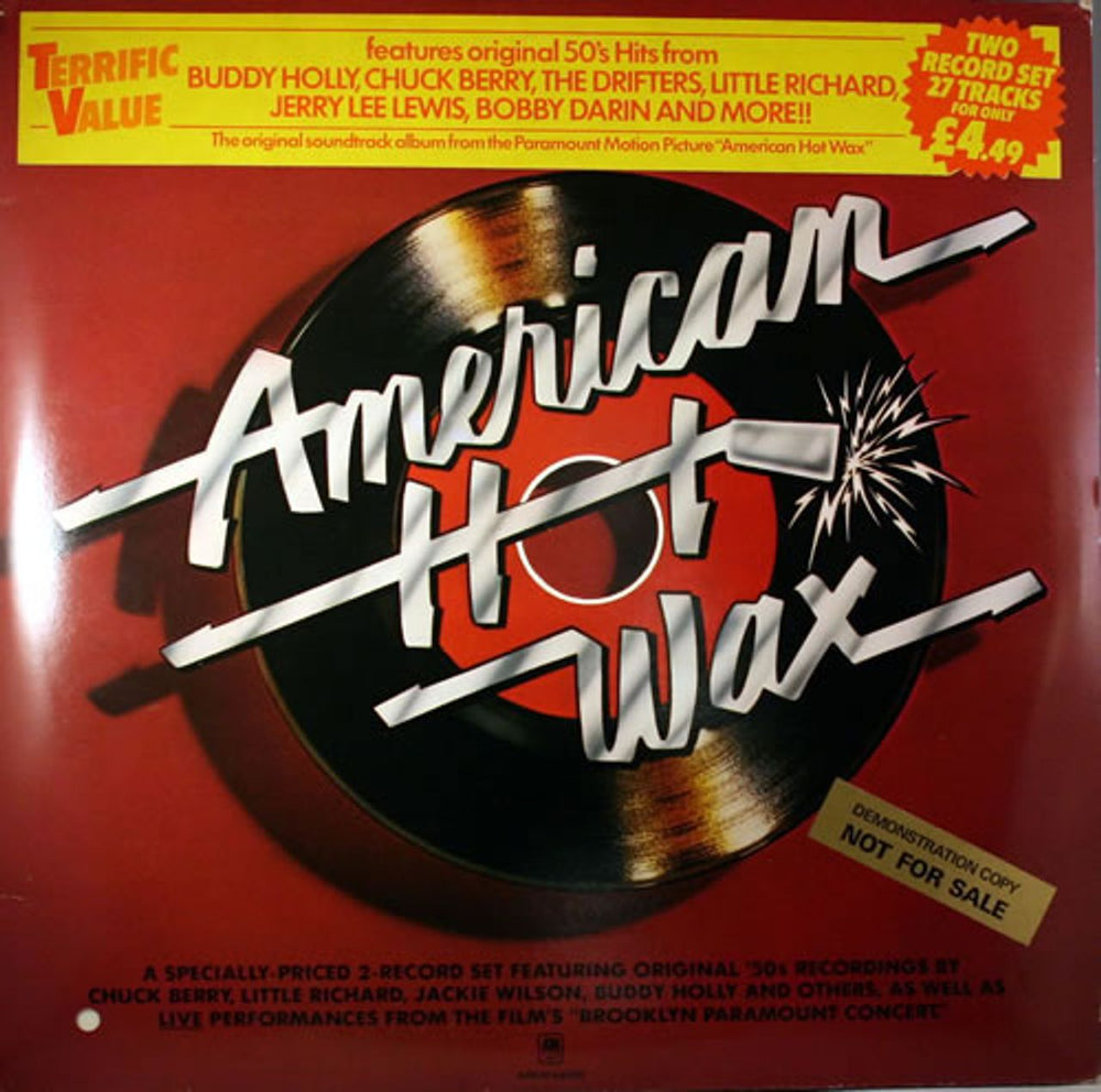 Various-50s/Rock & Roll/Rockabilly American Hot Wax UK 2-LP vinyl record set (Double LP Album) AMLM66500