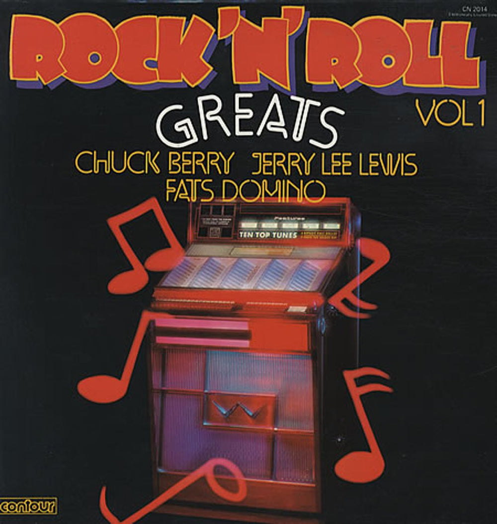 Various-50s/Rock & Roll/Rockabilly Rock 'n' Roll Greats Vol 1 UK vinyl LP album (LP record) CN2014