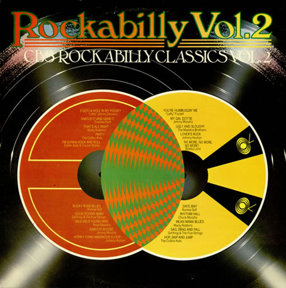 Various-50s/Rock & Roll/Rockabilly Rockabilly Vol. 2 UK vinyl LP album (LP record) 82993