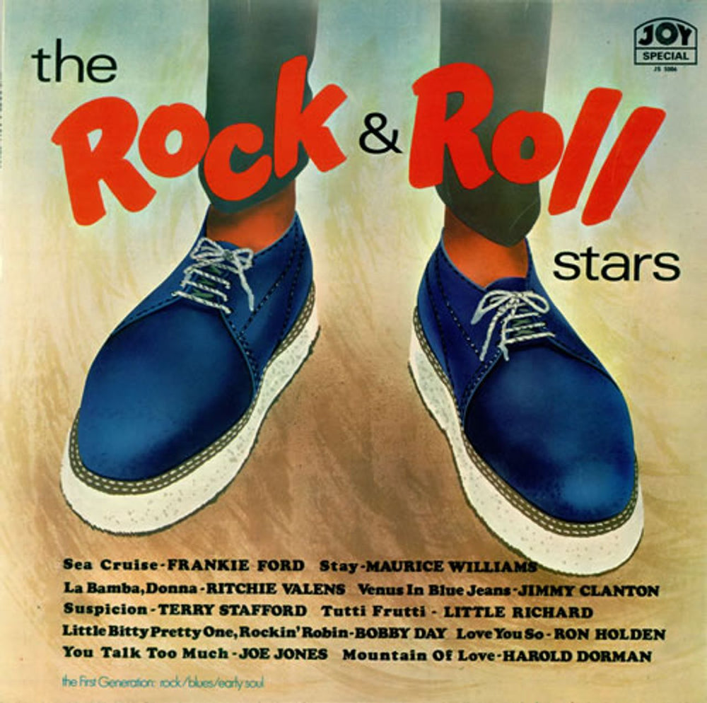 Various-50s/Rock & Roll/Rockabilly The Rock & Roll Stars UK vinyl LP album (LP record) JS5006