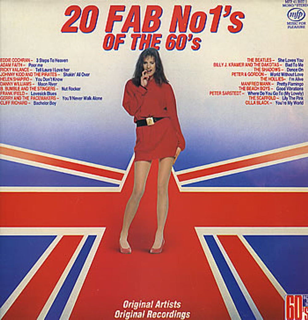 Various-60s & 70s 20 Fab No 1's Of The 60's UK vinyl LP album (LP record) 4156571