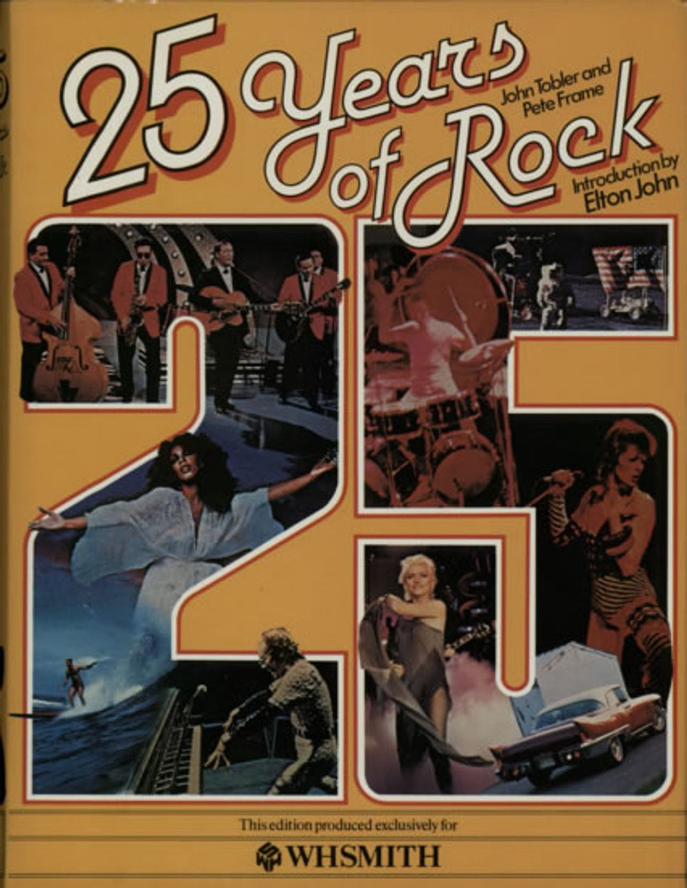 Various-60s & 70s 25 Years Of Rock UK book ISBN 0 600 37638 9