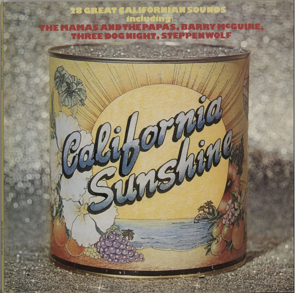 Various-60s & 70s California Sunshine UK 2-LP vinyl record set (Double LP Album) ABSD302