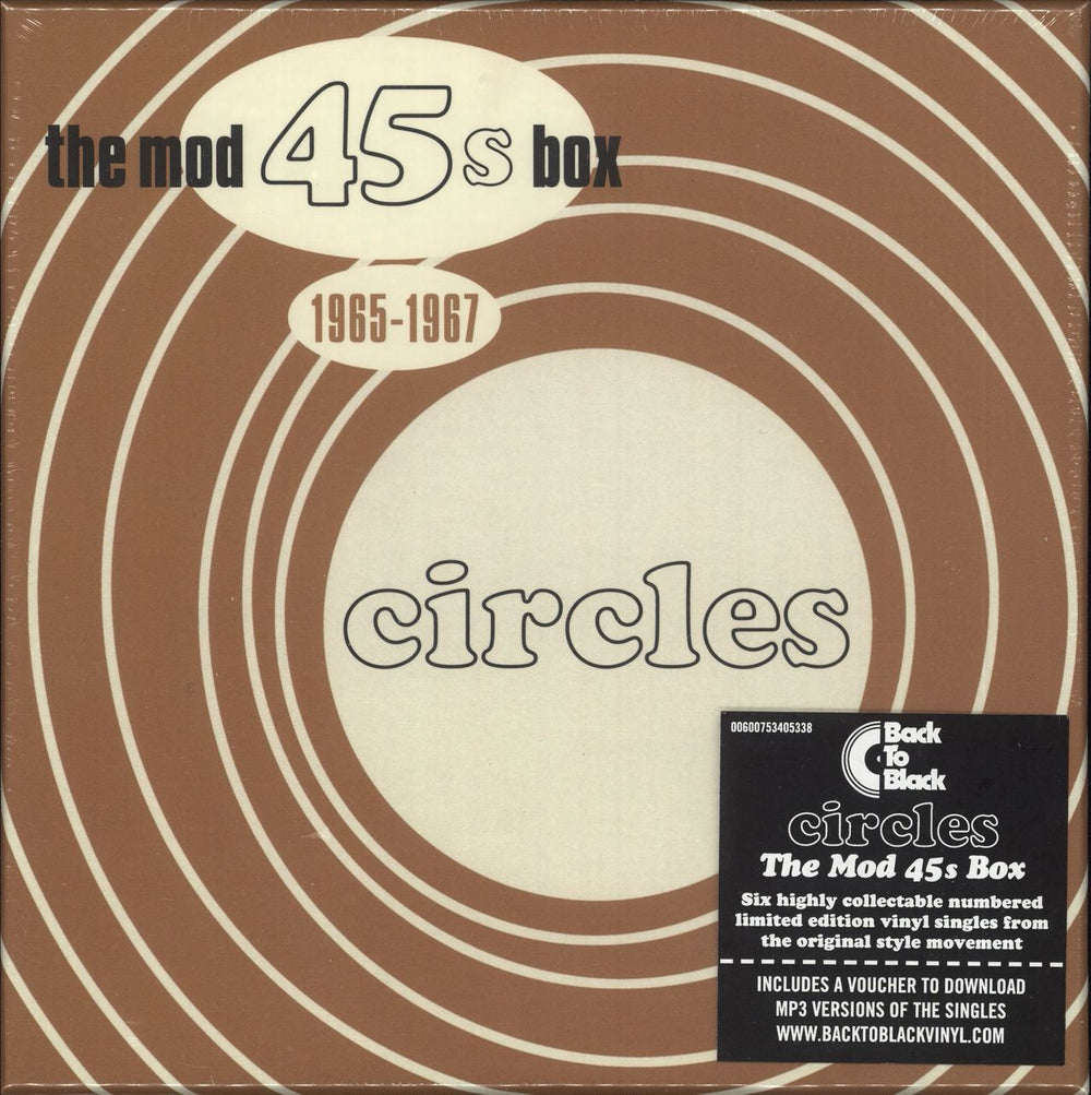 Various-60s & 70s Circles: The Mod 45s Box 1965-1967 - Sealed UK 7" single box set MOD65-7