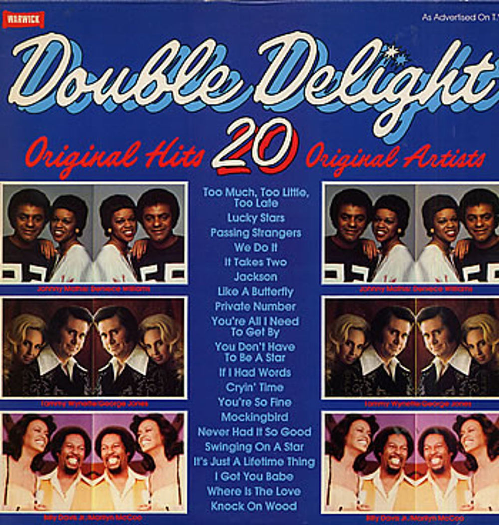 Various-60s & 70s Double Delight UK vinyl LP album (LP record) WW5049