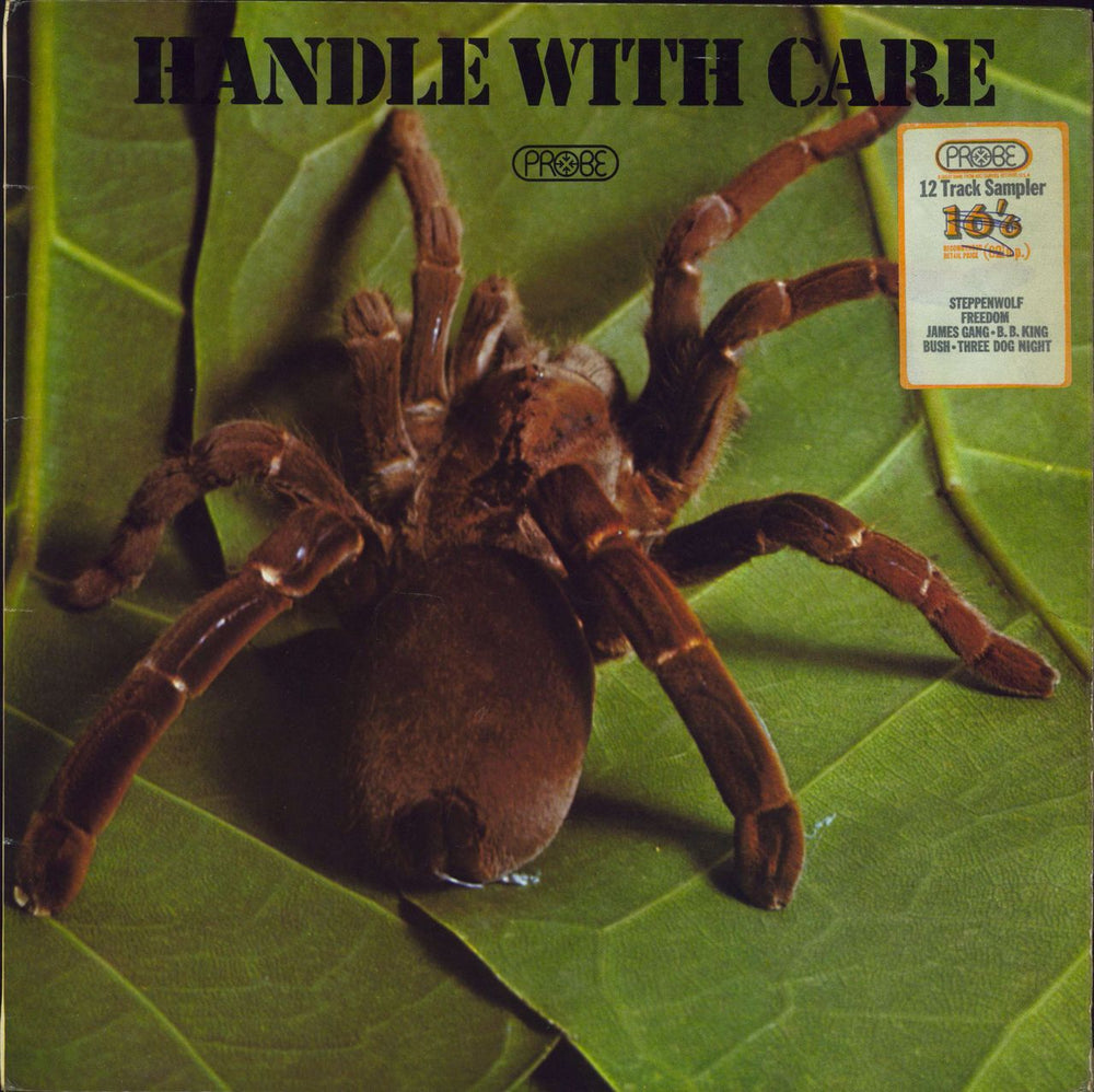 Various-60s & 70s Handle With Care - hype stickered UK vinyl LP album (LP record) SPSS1