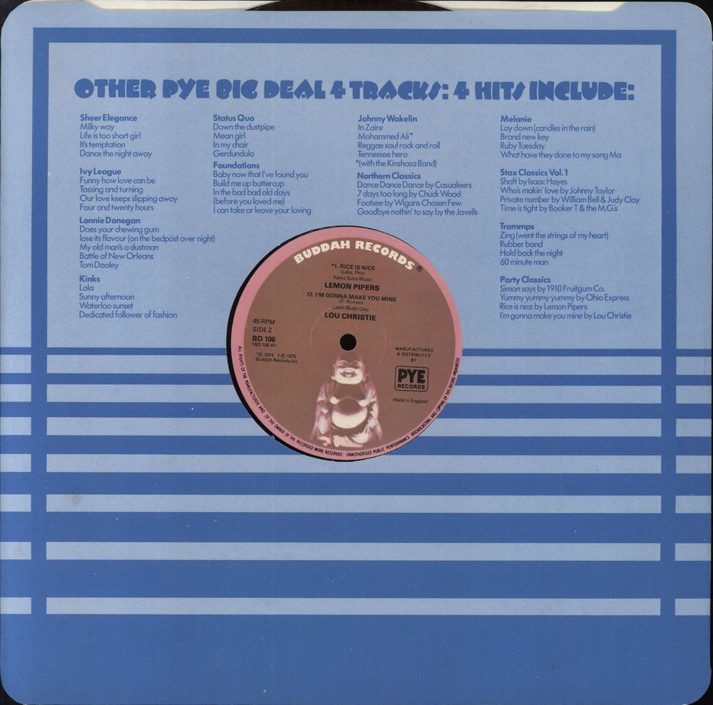 Various-60s & 70s Pye Big Deal EP UK 12" vinyl single (12 inch record / Maxi-single)